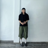 Relaxed Waffle-Knit Tee
