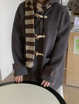 Molcon Pom Pom Dot Knit Muffler