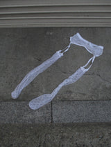 dot garter stocking