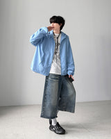 Lopian Cat Bermuda Denim