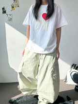 アロー ハート タトゥー グラフィックTシャツ 4カラー