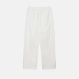LMN Furnace Pintuck Wide Half-Banding Denim Pants (3 colors)