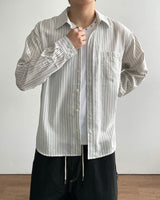 Code Seersucker Stripe Shirt