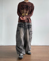 Jef Cargo Denim Pants