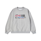 25FW WOMAN AC BEAR PLUS SWEATSHIRT MELANGE
