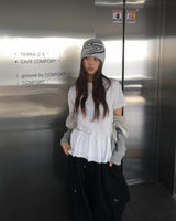 Half frill T