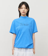 フリー プリンテッド モック トップ