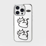 murmurcat エポキシバンパーケース (silver frame)