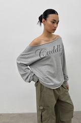 [MADE] Chippy Boatneck Print Long Sleeve T-shirt