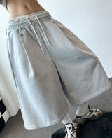 Starlight Camo Patch Sagging Bermuda Shorts 2color