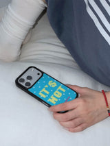 イッツ ホット グラス バンパーケース (Blue)