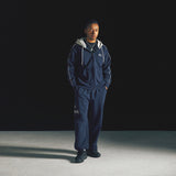 Sports Dept Piping Coloring Hood Zip-Up - Navy