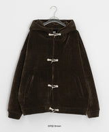 Beamcats Duffle Corduroy Brushed Hood Jacket