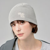Leaf VZ Logo Waffle Beanie / Gray