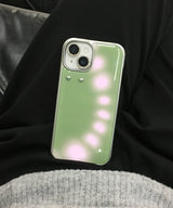 [MADE] PIERCING phone case_Strawberry matcha