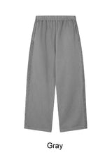 Raven Velvet Track Pigment Brushed Pants