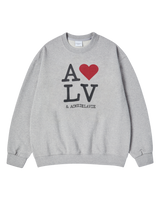 25FW LOVE ADLVスウェットシャツ メランジ