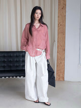 Old Money Sheer Ramie Shirt