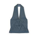 dot halter top (3colors)
