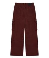 zip st pants (red)