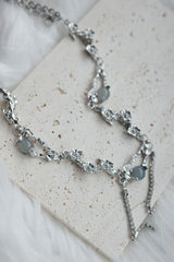 [s.steel] crystal drop chocker | 크리스탈 드롭 초커 목걸이