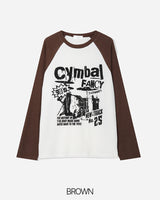ファンシーラグランニットTシャツ