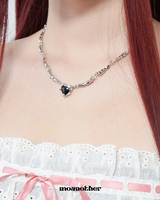 トゥインクルハートネックレス