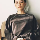 TERRY RAGLAN SWEATSHIRTS BROWN