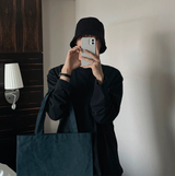 Minimal short brim bucket hat