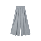 drawstring pleated pants