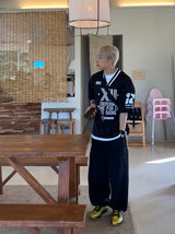 ツーエルブカラーVネック半袖Tシャツ 4C
