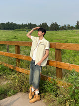 Sunkissed Stripe Patch Shirt