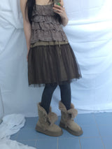 Shea layer padded skirt