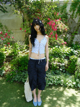 shirring capri pt