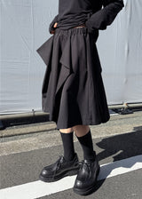 マルチレイヤードラップスカート