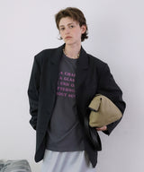 Row classic jacket_charcoal