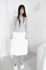 stopper midi padding skirt(2colors)