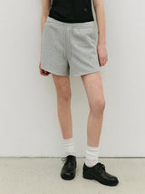 NUBASIC TRAINING SHORT PANTS MELANGE GRAY
