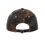 EEERRR Real tree camo pattern ball cap (Brown)