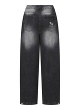 NEDEN DENIM WIDE WASHED PANTS (2COLOR)