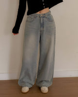  Mua Wide Denim Pants