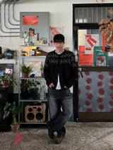 Stroke Brush Cardigan (2 Colors)
