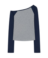 クロス ラグラン T (grey)