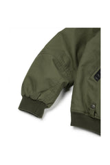 WASHED BOMBER JACKET (KHAKI)