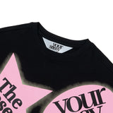 Roll-Up Pin Tuck Tee