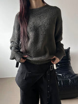 [Unisex] モヘアヘビーニット(2color)