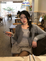ファーバルーンミニショーツ