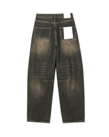 Letic Dart Tinted Black Wide Denim