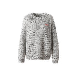 WhyBerry 22AW "Rainbow Sugar Sweater" オリジナルフードシックセーターレイジーニット