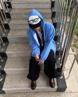 No.0926 12color PJ フードジップアップ
